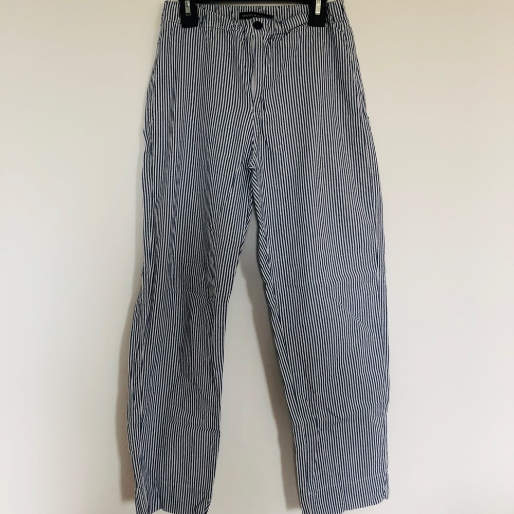 Brandy Striped Straight Leg Pants